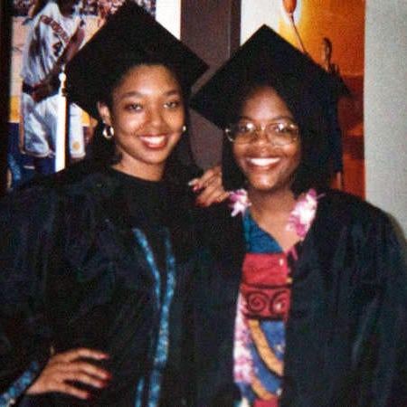 Black students in a residence hall in the mid-late 1990s. (UCR/Courtesy of Bert Wright)