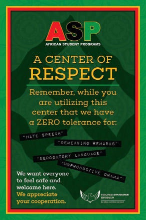 UCR ASP A Center of Respect